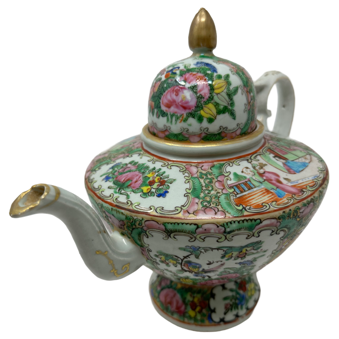 Rose Canton Tea Pot