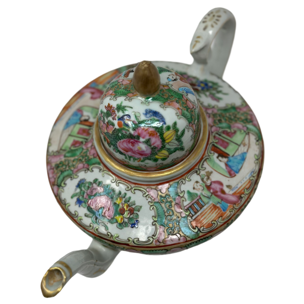 Rose Canton Tea Pot