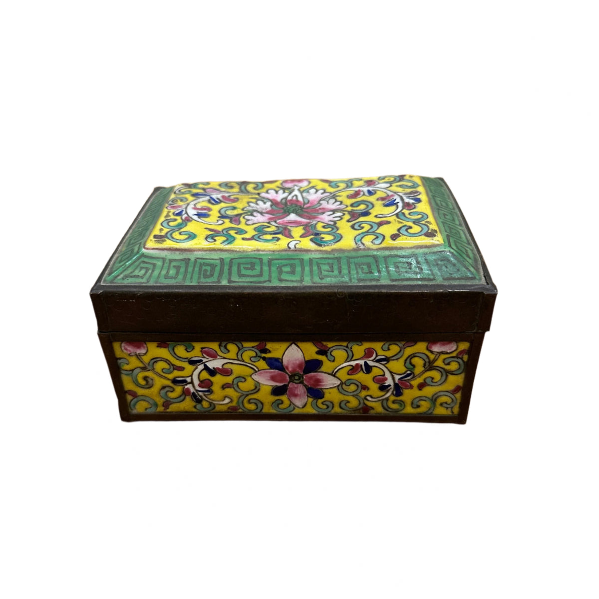 Yellow Asian box