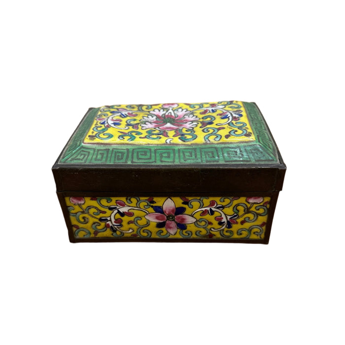 Yellow Asian box