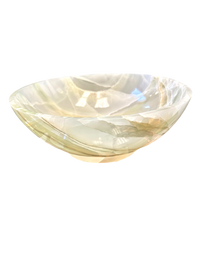 Quartz Onyx Bowl, Round