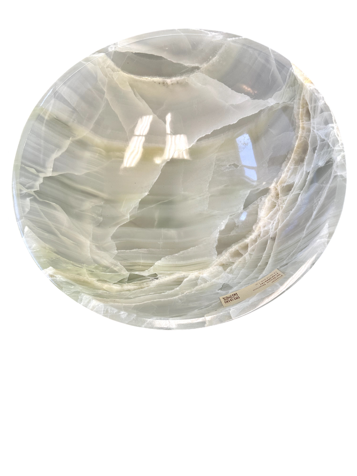 Quartz Onyx Bowl, Round