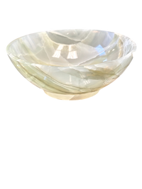 Quartz Onyx Bowl, Round