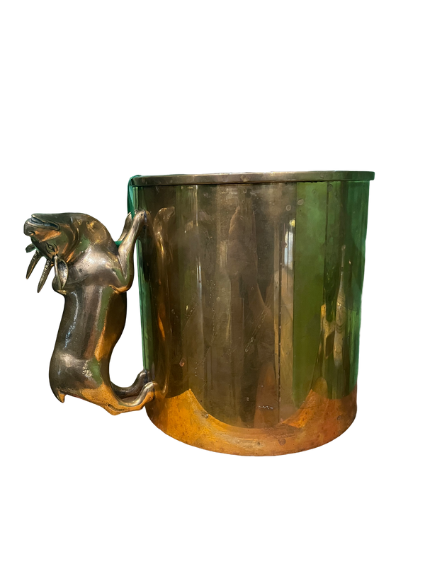 Brass Animal Ice bucket