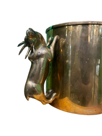 Brass Animal Ice bucket