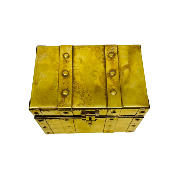 Brass Trunk Hinged Box