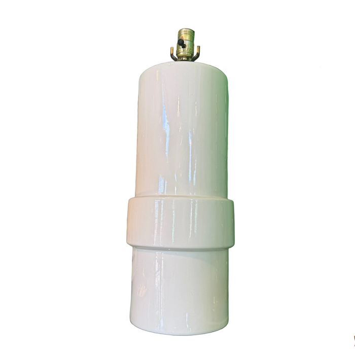 White Mod Statement Lamp