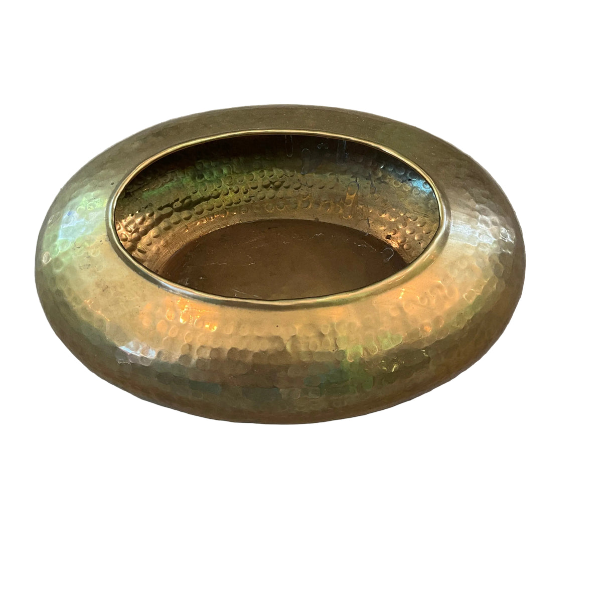 Brass Oval Bowl