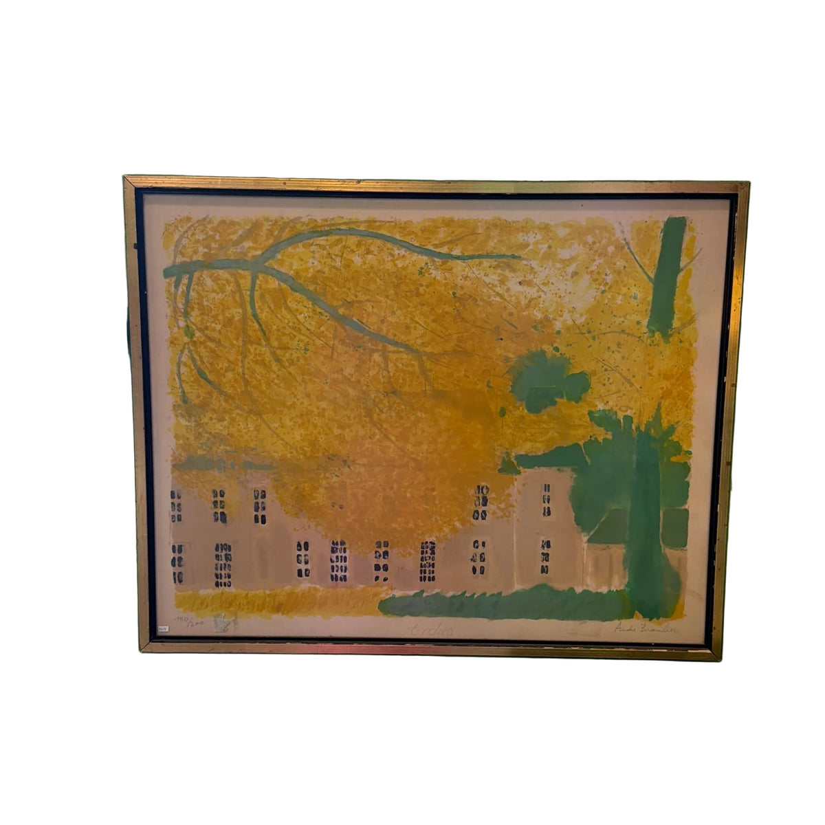 “L’ Automne” lithograph