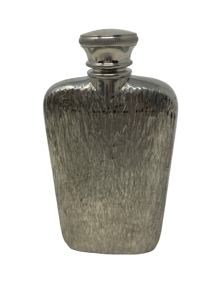 Textured S/P "Royal Selanger" Hip Flask