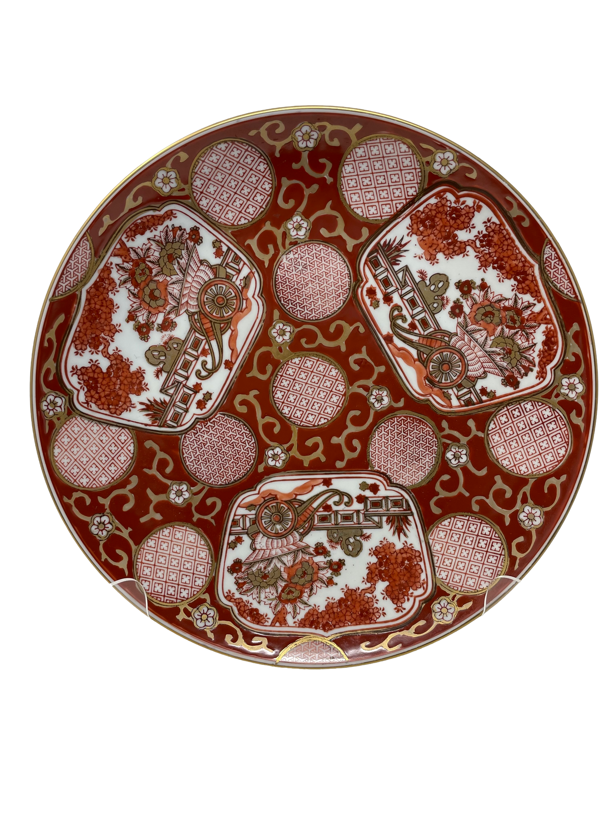 Red Imari 12" Charger