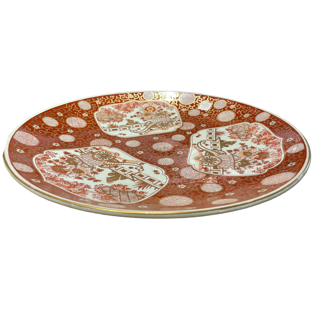 Red Imari 18" Charger