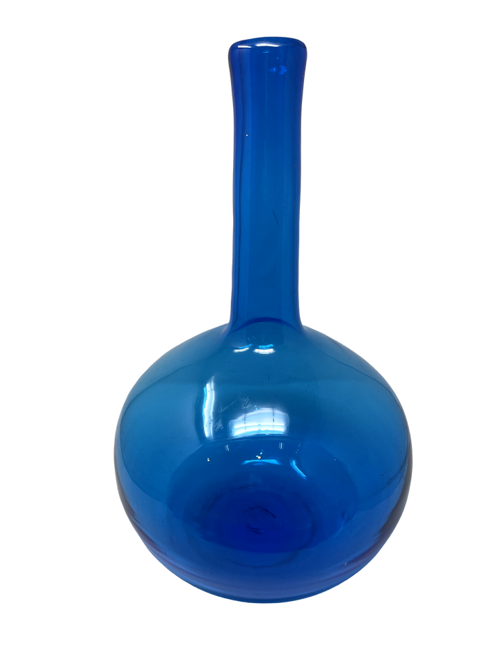 Turquoise Blenko 20" Vase