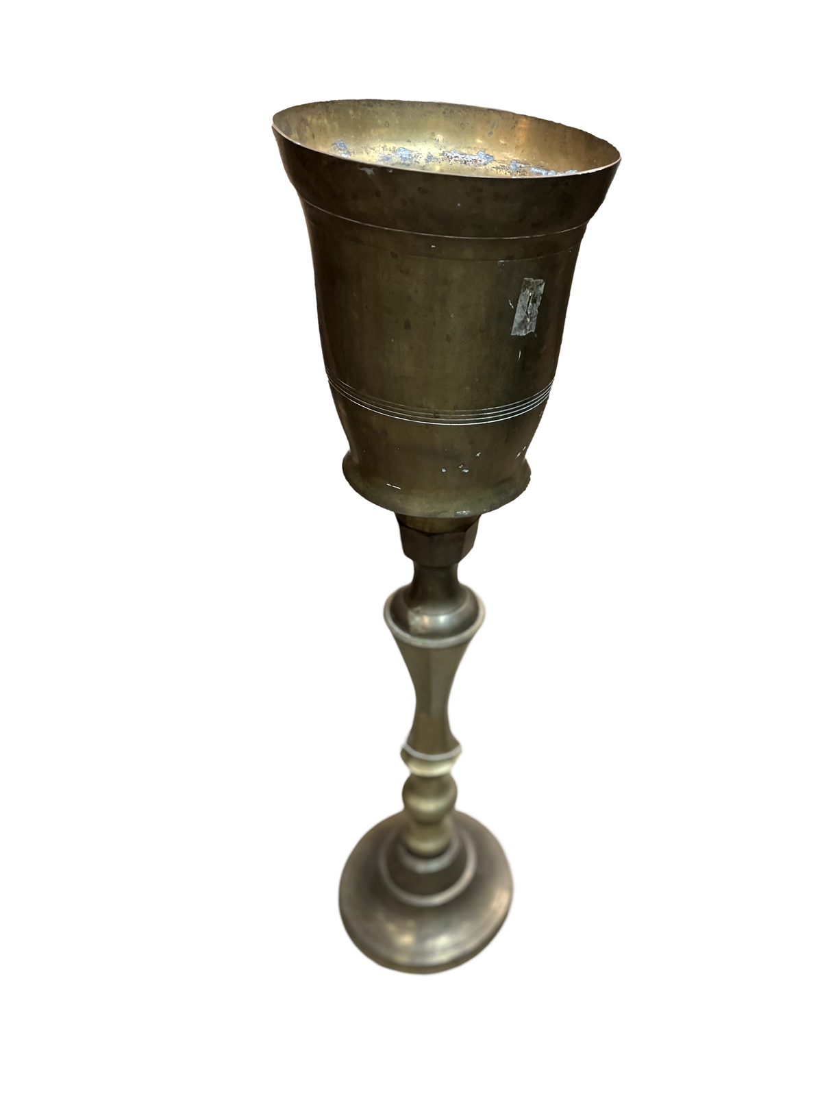 Brass Standing Champagne Chiller