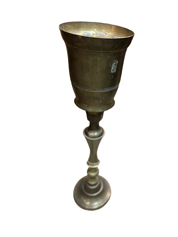 Brass Standing Champagne Chiller
