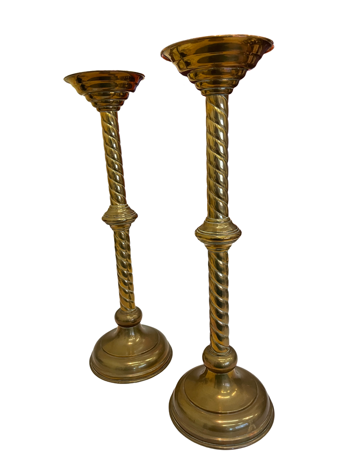 Pair of Brass Candlesticks