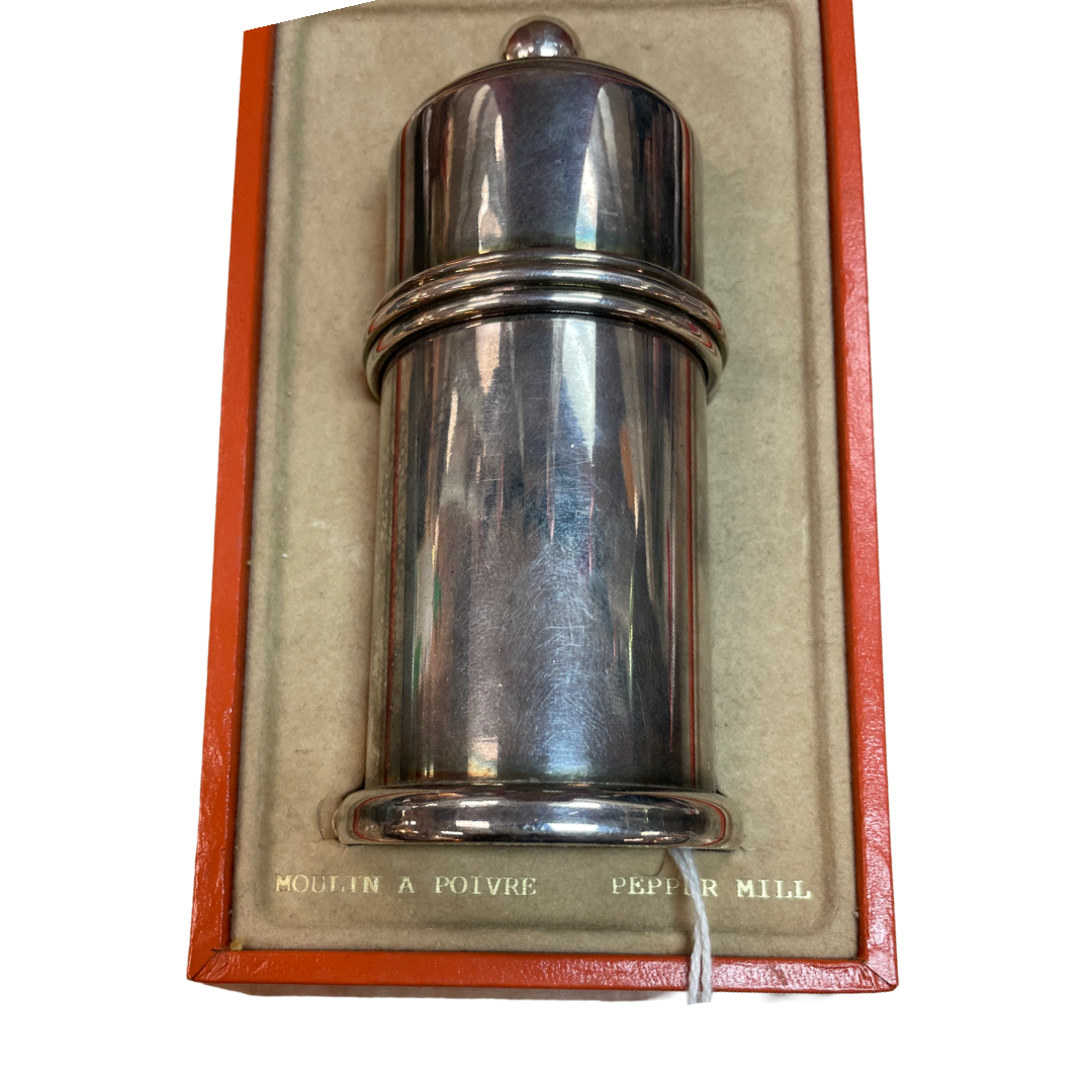 Silverplate Pepper Grinder