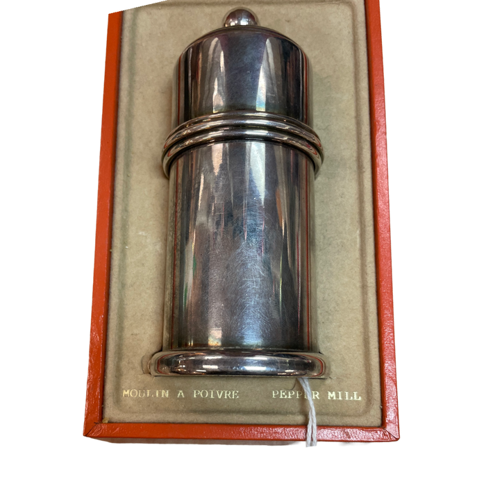 Silverplate Pepper Grinder