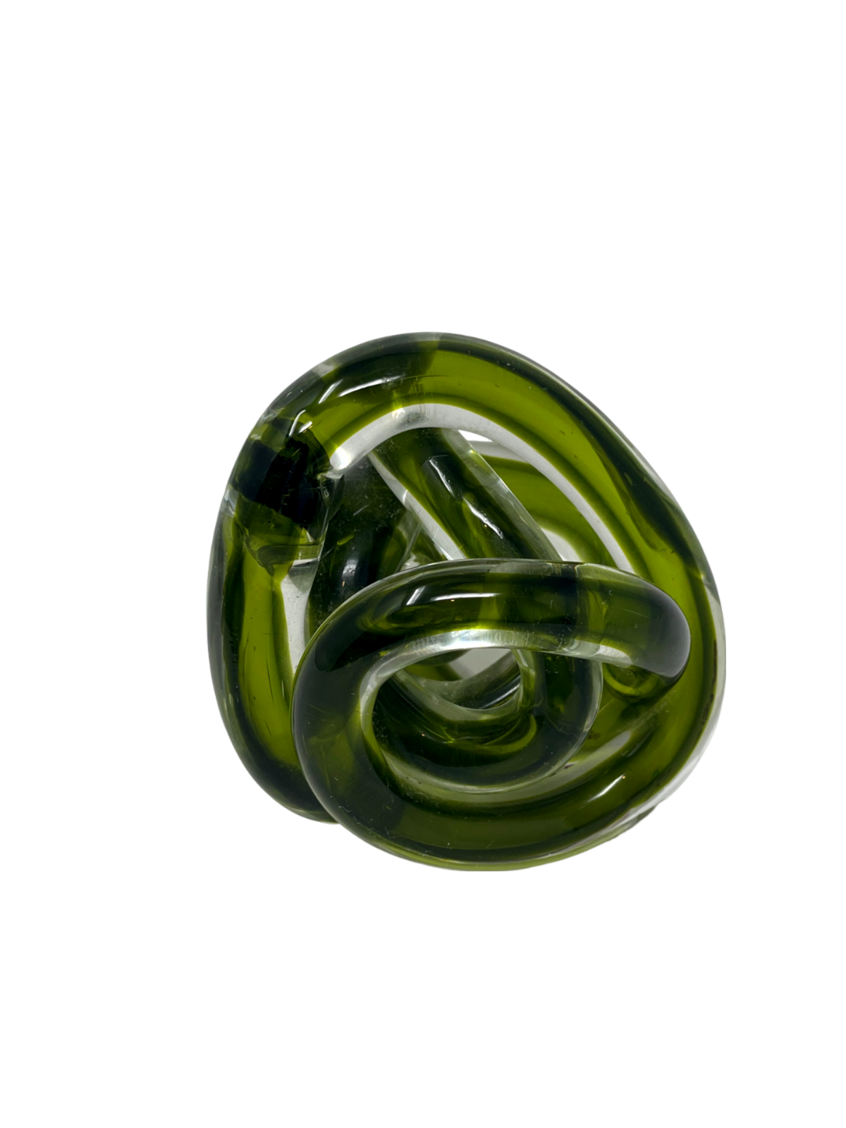 Green Murano Knot, Small