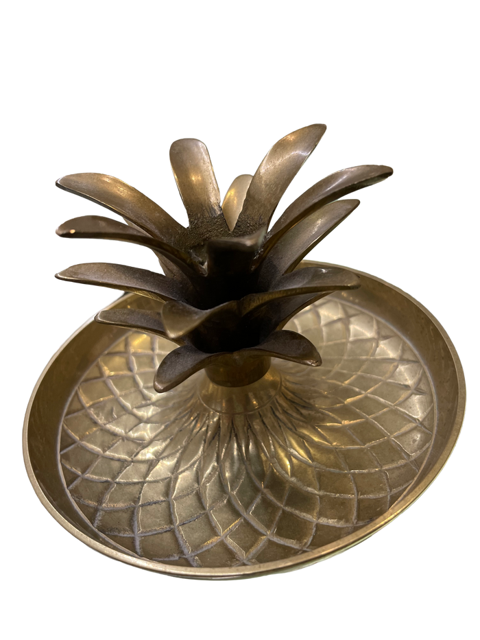 Brass Pineapple Candleholder
