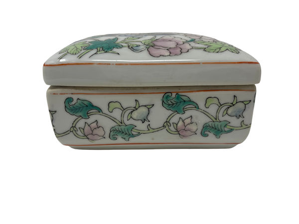 Chinese Porcelain 3" Rectangular Box