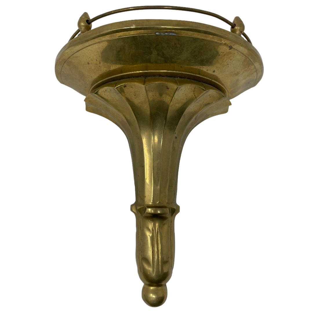 Solid Brass Hanging Wall Shelf