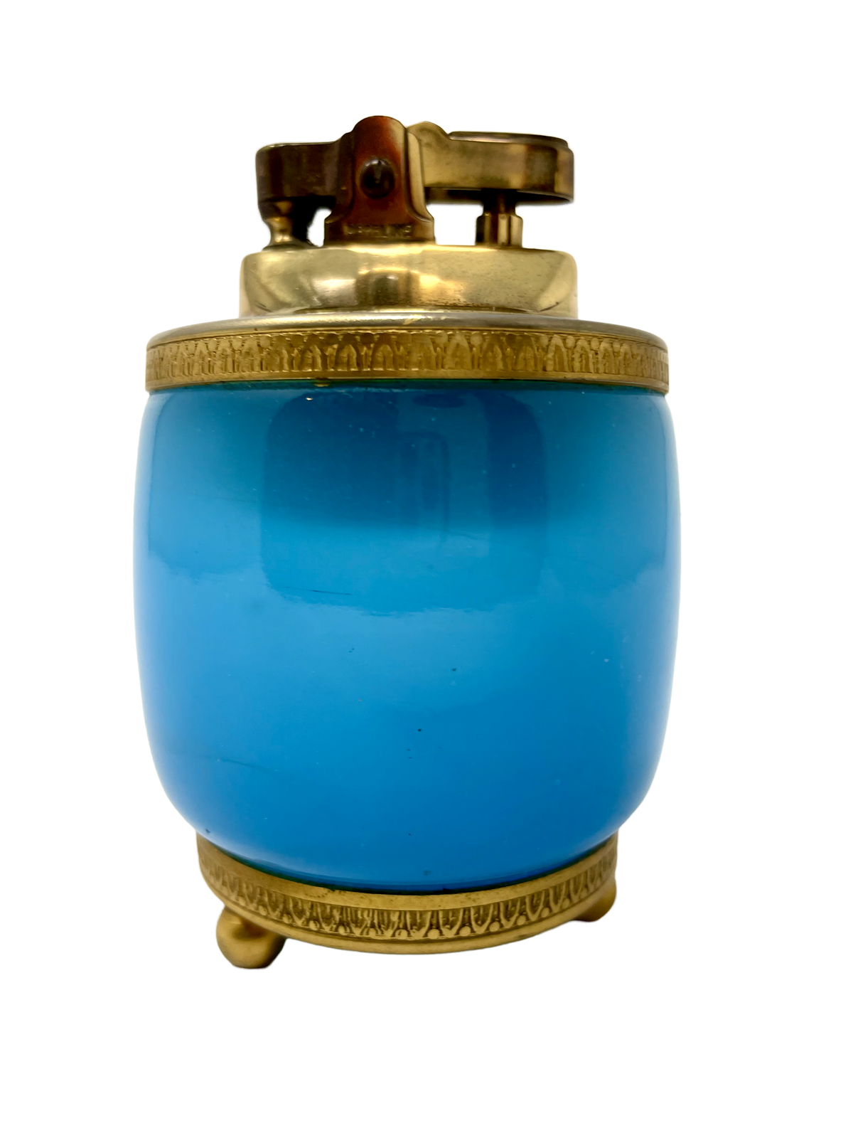 Aqua Opaline Table Lighter