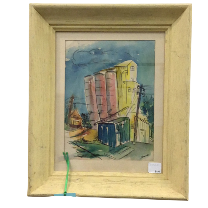 Mid Century Scene by Kidder