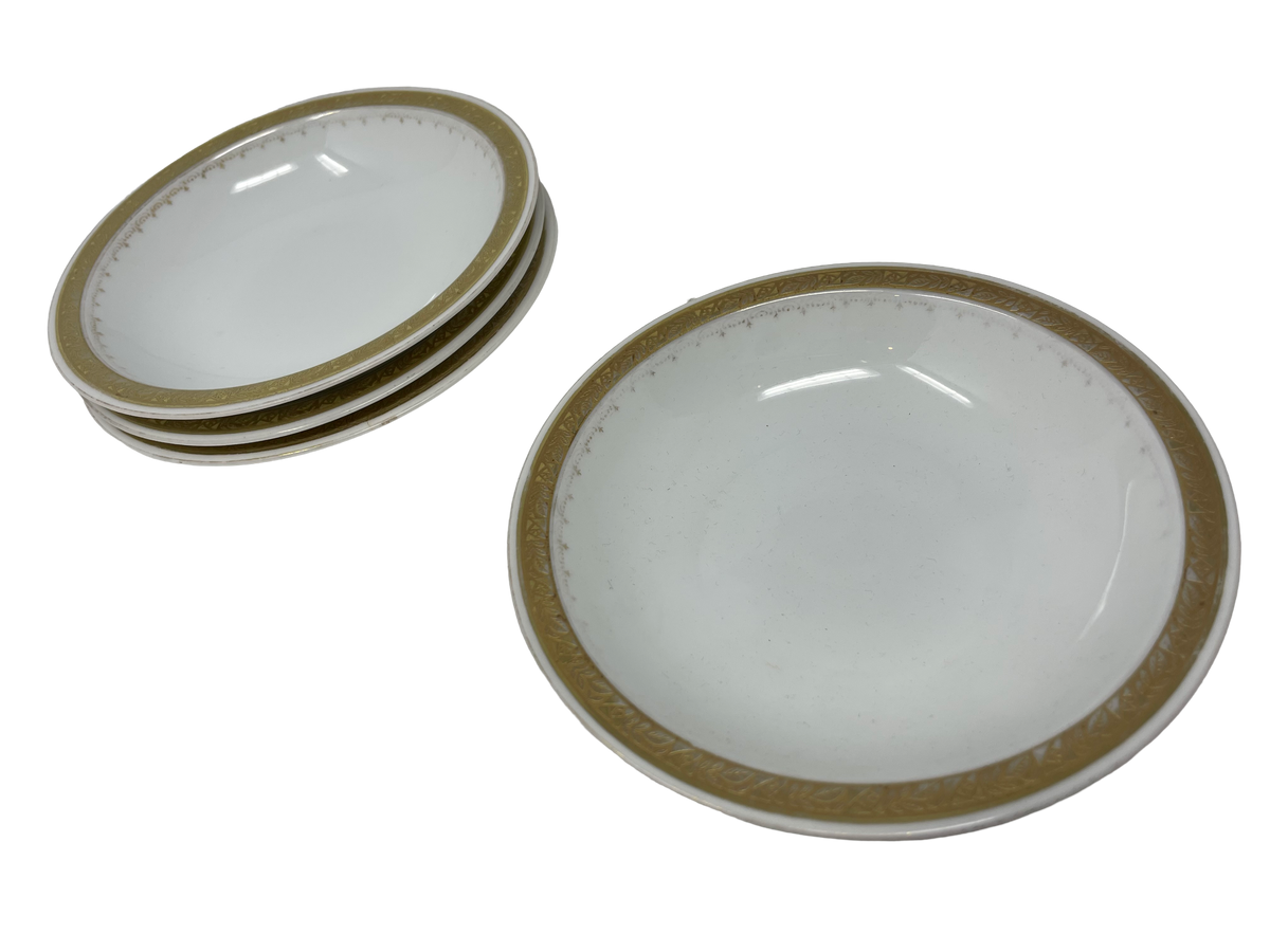 5" Rosenthal Gold Rim Porcelain Dish