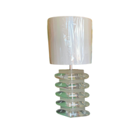 Stacked Lucite Lamp