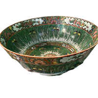 Chinese Export Cabbage Leaf bowl