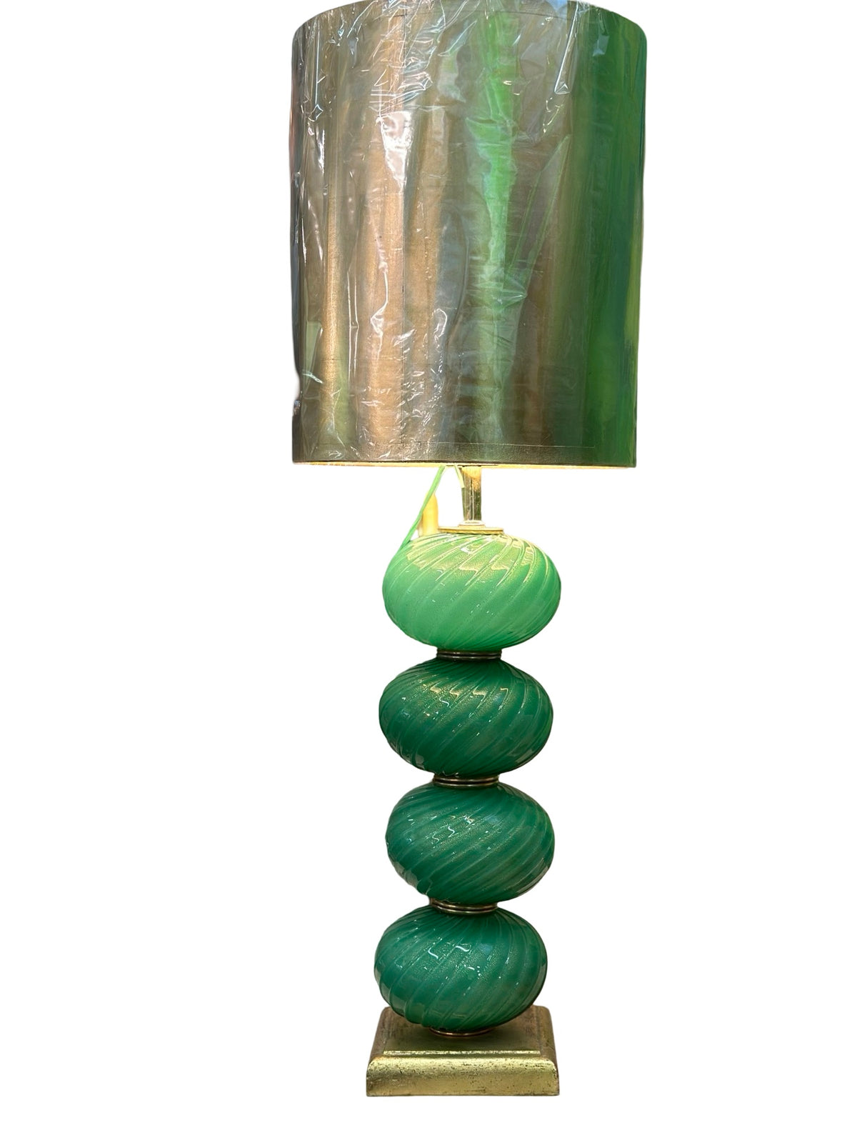 Green Murano Lamp