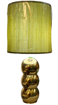 Brass Stacked Orb lamp