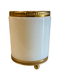 White Opaline Cylinder