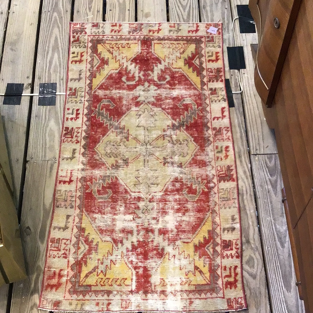 Turkish rug, 53x 27 3/4